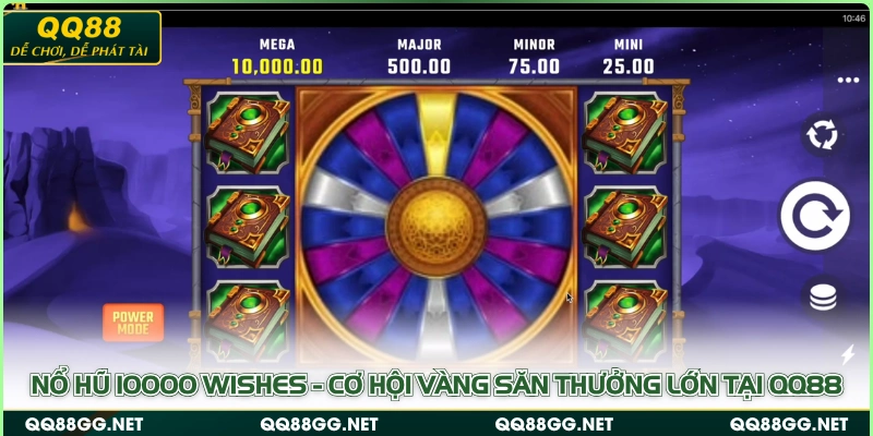 Nổ Hũ 10000 Wishes - Cơ Hội Vàng Săn Thưởng Lớn Tại QQ88