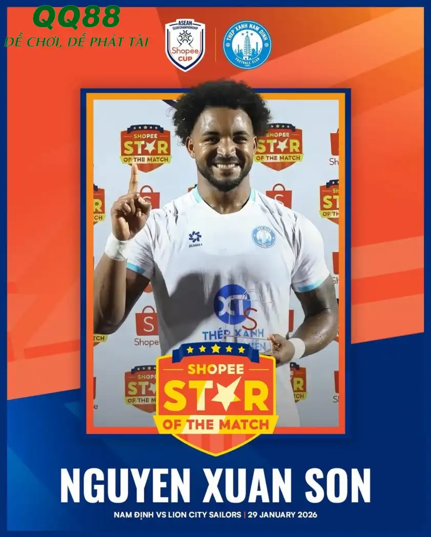 Xuân Son đang tạo ra sức bật đáng nể cho Nam Định kể từ ngày anh trở lại sân cỏ. (Ảnh: CLB Nam Định)